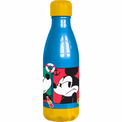 DISNEY Disney Borraccia azzurra per bambini in plastica Mickey Mouse Topolino 560 ml con tappo a vite