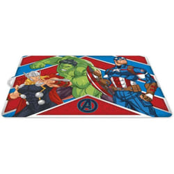 Marvel - Tovaglietta per bambini in plastica Avengers