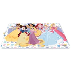 Tovaglietta individuale per bambine in plastica Principesse Jasmine Cenerentola Rapunzel Belle Biancaneve Aurora Ariel - Disney