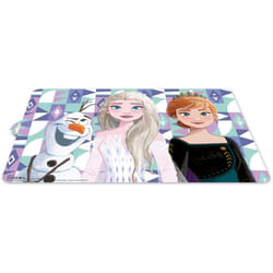 Disney - Tovaglietta individuale colorata per bambine in plastica Frozen Elsa Anna Olaf