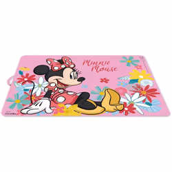 DISNEY Disney Tovaglietta individuale colorata per bambine in plastica Minnie Mouse Topolina