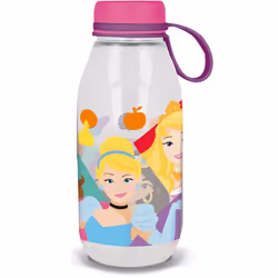 DISNEY Disney Borraccia Ecozen trasparente per bambine in tritan Principesse Cenerentola Bella addormentata Belle Jasmine 460 ...