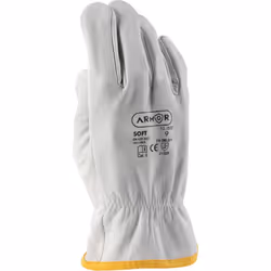 ARMOR Guanti da lavoro di qualità Soft in pelle di capra taglia 9