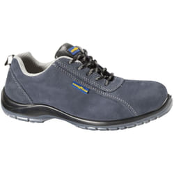 Goodyear - Scarpe antinfortunistiche S1P in pelle scamosciata blu, scarpe da lavoro taglia 40