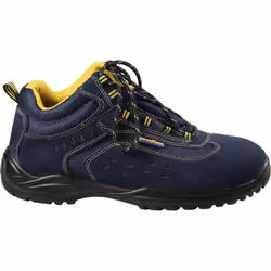GOODYEAR Goodyear Scarpe antinfortunistiche alte metal-free S1P in pelle scamosciata blu numero 40