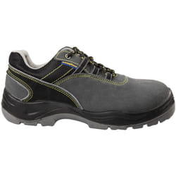 Scarpe antinfortunistiche con metallo S1P in pelle scamosciata colore nero e grigio taglia 47 - Goodyear