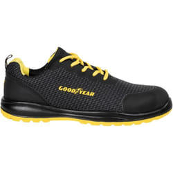 Goodyear - Scarpe antinfortunistiche traspiranti nere, sicurezza sul lavoro, categoria S3 - taglia 43