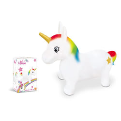 MONDO Cavalcabile Primi Passi Unicorno Gonfiabile