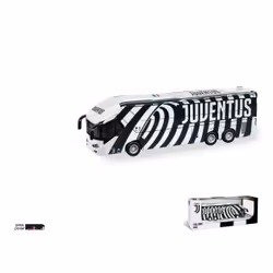 MONDO Pullman Juventus Pull Back, Bus, Juventus, 3 anno/i, Nero, Bianco