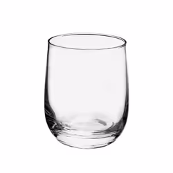 Bormioli Rocco Confezione 3 bicchieri loto in vetro per acqua 27.5 cl, Trasparente, Vetro, 6 pz, Rotondo, Chiara, 275 ml