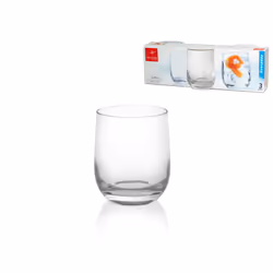 Bormioli Rocco Confezione 3 bicchieri loto in vetro per acqua 27.5 cl - Vista aggiuntiva 4