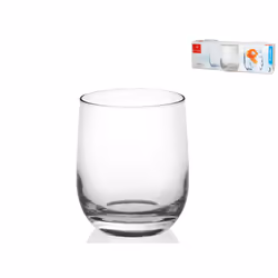 Bormioli Rocco Confezione 3 bicchieri loto in vetro per acqua 27.5 cl - Vista aggiuntiva 5