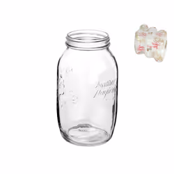 Bormioli Rocco Vaso 4 Stagioni Senza Capsula 1,5 lt, 110 mm, 110 mm, 220 mm, 840 g, 110 mm, 110 mm