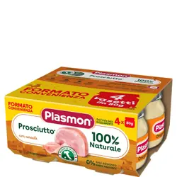 PLASMON OMOGENEIZZATO PROSCIUTTO COTTO 80 G X 2 PEZZI