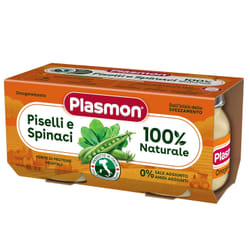 Plasmon Omogeneizzato Piselli e Spinaci 2x80g