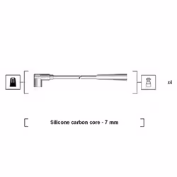 Set di cavi d'accensione MAGNETI MARELLI 941085180570