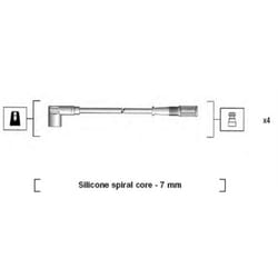 Set di cavi d'accensione MAGNETI MARELLI 941095720610