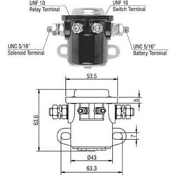 Interruttore solenoide, avviamento MAGNETI MARELLI 940113050017