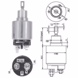 Interruttore solenoide, avviamento MAGNETI MARELLI 940113050126