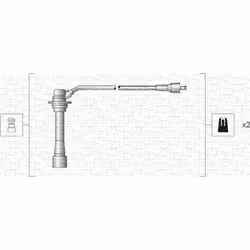 Set di cavi d'accensione MAGNETI MARELLI 941318111135