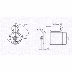 Diametro [mm]: 76,2. Indice: 063521230160. Numero del Produttore: 063521230160. N° denti: 10. N° fori filettati: 2. Potenza m ...