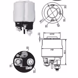 Interruttore solenoide, avviamento MAGNETI MARELLI 940113050570