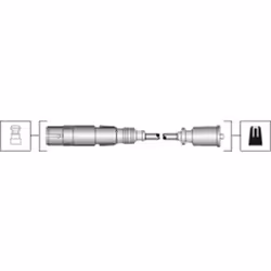 Set di cavi d'accensione MAGNETI MARELLI 941318111304