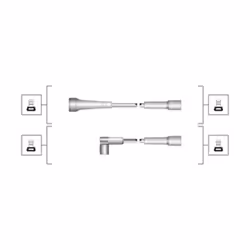 Set di cavi d'accensione MAGNETI MARELLI 941319170097
