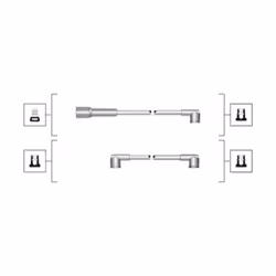 Set di cavi d'accensione MAGNETI MARELLI 941319170088