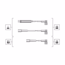 Set di cavi d'accensione MAGNETI MARELLI 941319170072
