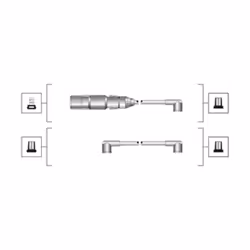 Set di cavi d'accensione MAGNETI MARELLI 941319170071