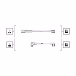 Set di cavi d'accensione MAGNETI MARELLI 941319170067