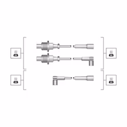 Set di cavi d'accensione MAGNETI MARELLI 941319170118
