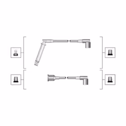 Set di cavi d'accensione MAGNETI MARELLI 941319170045 - Vista aggiuntiva 4