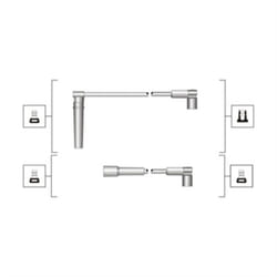 Set di cavi d'accensione MAGNETI MARELLI 941319170044