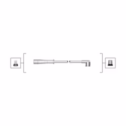 Set di cavi d'accensione MAGNETI MARELLI 941319170029