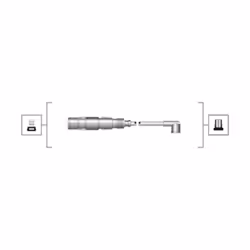 Set di cavi d'accensione MAGNETI MARELLI 941319170025 - Vista aggiuntiva 4