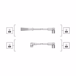 Set di cavi d'accensione MAGNETI MARELLI 941319170024