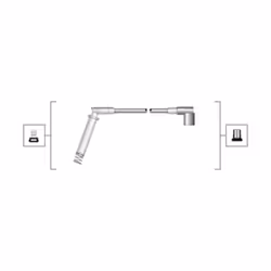Set di cavi d'accensione MAGNETI MARELLI 941319170018