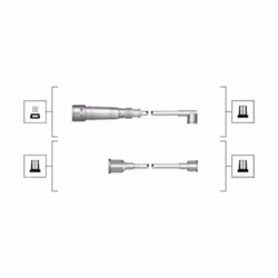 Set di cavi d'accensione MAGNETI MARELLI 941319170011 - Vista aggiuntiva 5