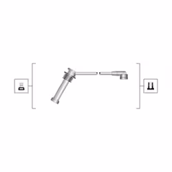 Set di cavi d'accensione MAGNETI MARELLI 941319170007 - Vista aggiuntiva 4