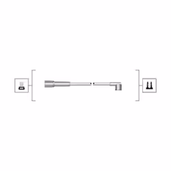 Set di cavi d'accensione MAGNETI MARELLI 941319170005 - Vista aggiuntiva 4