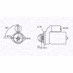 Indice: 063721473010. Numero del Produttore: 063721473010. N° denti: 11. Potenza motore avviamento [kw]: 2. Produttore: MAGNE ...