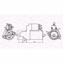 Indice: 063721050010. Numero del Produttore: 063721050010. N° denti: 10. Potenza motore avviamento [kw]: 1,1. Produttore: MAG ...