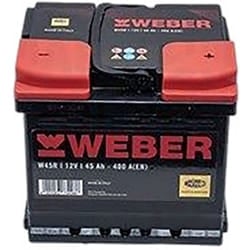 Magneti Marelli - Batteria Auto Weber L01, Batteria Auto 45Ah al Piombo Acido ad Elevate Prestazioni, Senza Manutenzione - Batteria Auto 12V 45Ah