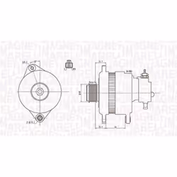 Alternatore-corrente carica [a]: 110. Indice: 063731900010. Numero del Produttore: 063731900010. Produttore: MAGNETI MARELLI. ...