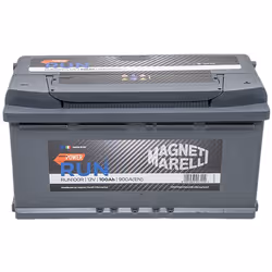 MAGNETI MARELLI Batteria Auto 100Ah Run, Batteria Auto L05 al Piombo Acido ad Alte Prestazioni, Potenza di Avviamento +30% -1 ...