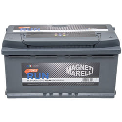 Magneti Marelli - Batteria Auto 100Ah Run, Batteria Auto L05 al Piombo Acido ad Alte Prestazioni, Potenza di Avviamento +30% -12V 100Ah 900A B13