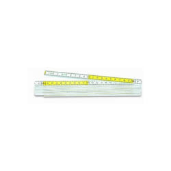 23080 Bosso Laccato, 2m, Bianco/Giallo - Metrica
