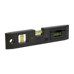 Metrica - livella tascabile a 3 bolle in abs con base magnetica cm. 21